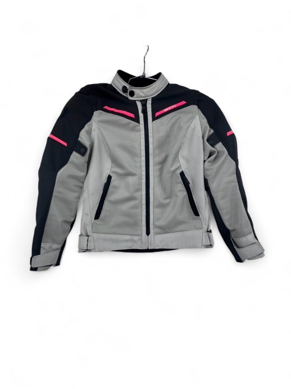 Ladies REV’IT! Airwaves 3 Motorcycle Jacket Size 36/S Pink and Grey Summer